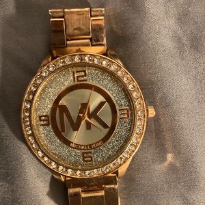 Gold Michael kors watch